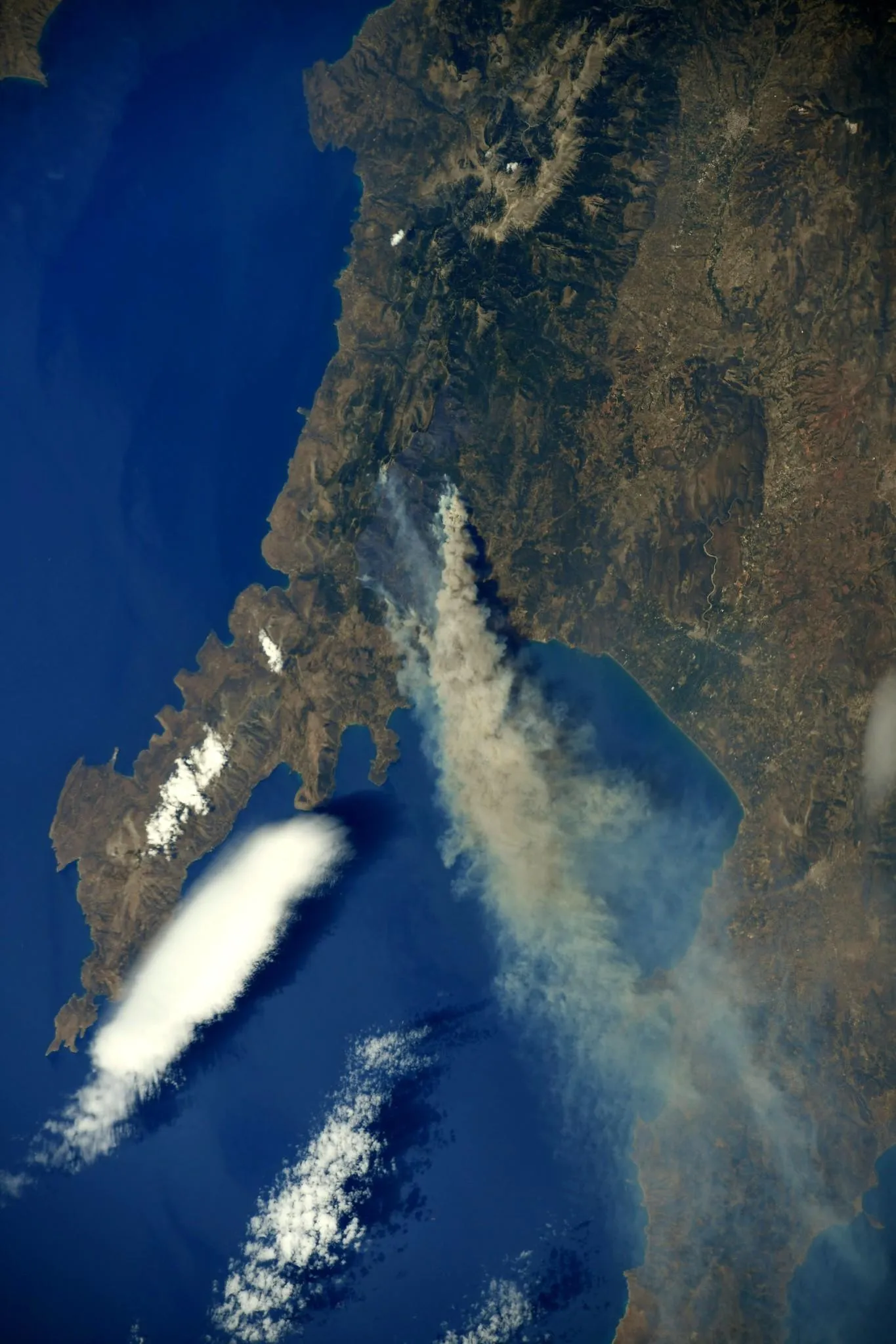 Пожежі в Греції