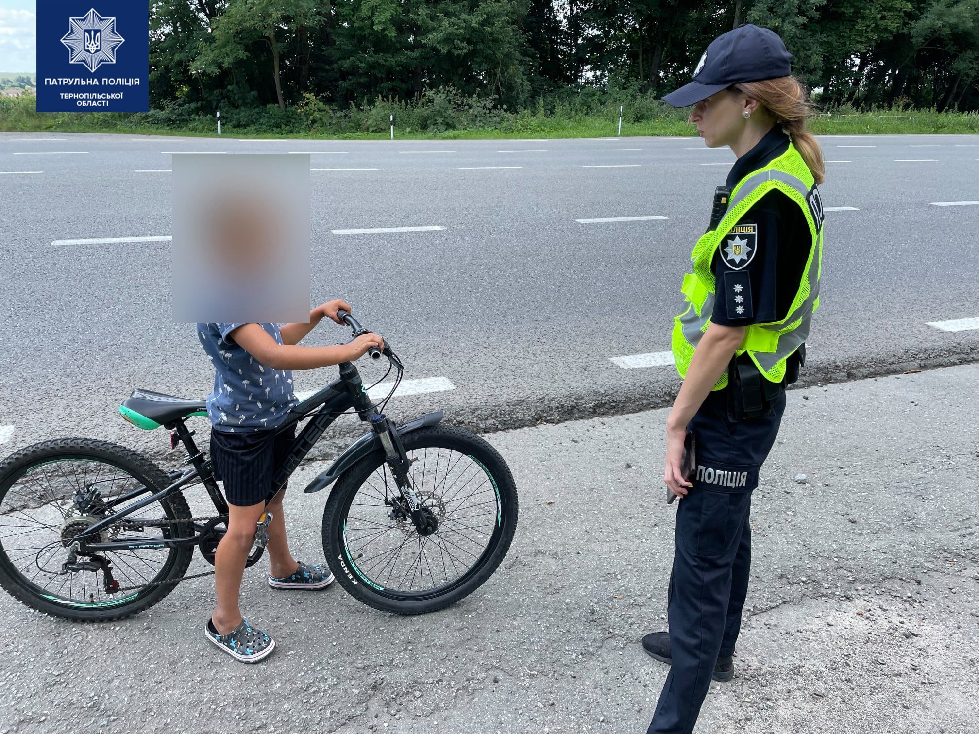 На Тернопільщині дитина без дорослих їхала у лікарню до бабусі На Тернопільщині дитина без дорослих їхала у лікарню до бабусі