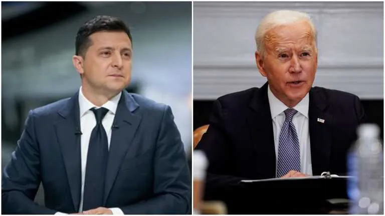 Володимир Зеленський і Джо Байден Володимир Зеленський і Джо Байден