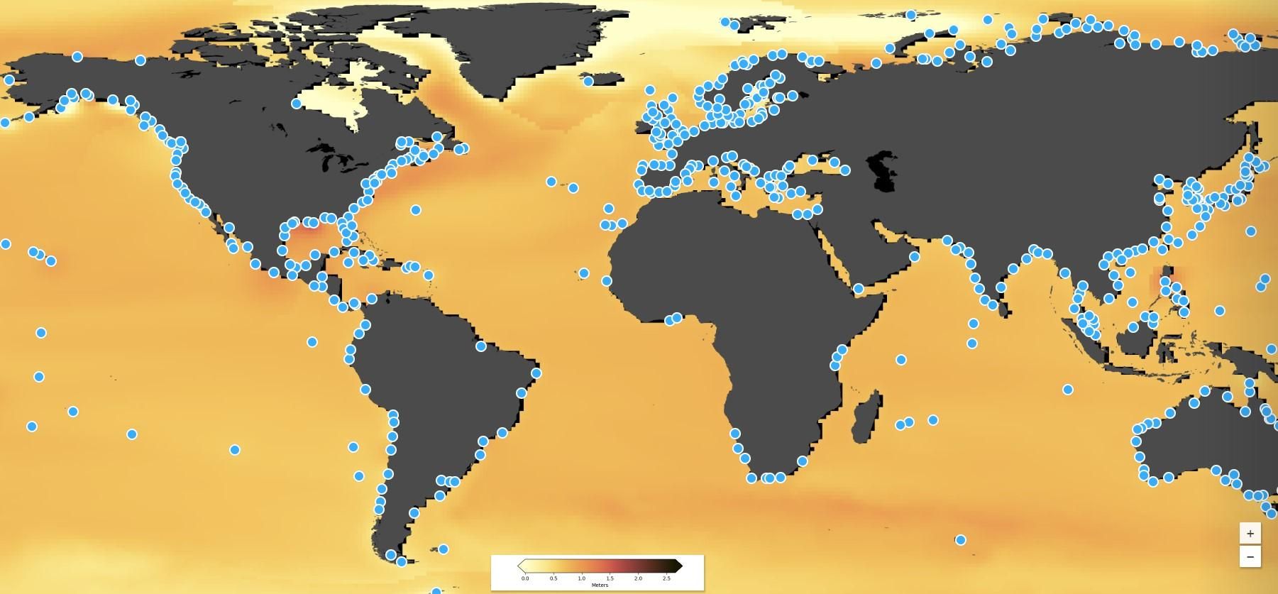 Рівень моря: сайт прогнозує підняття рівня моря
