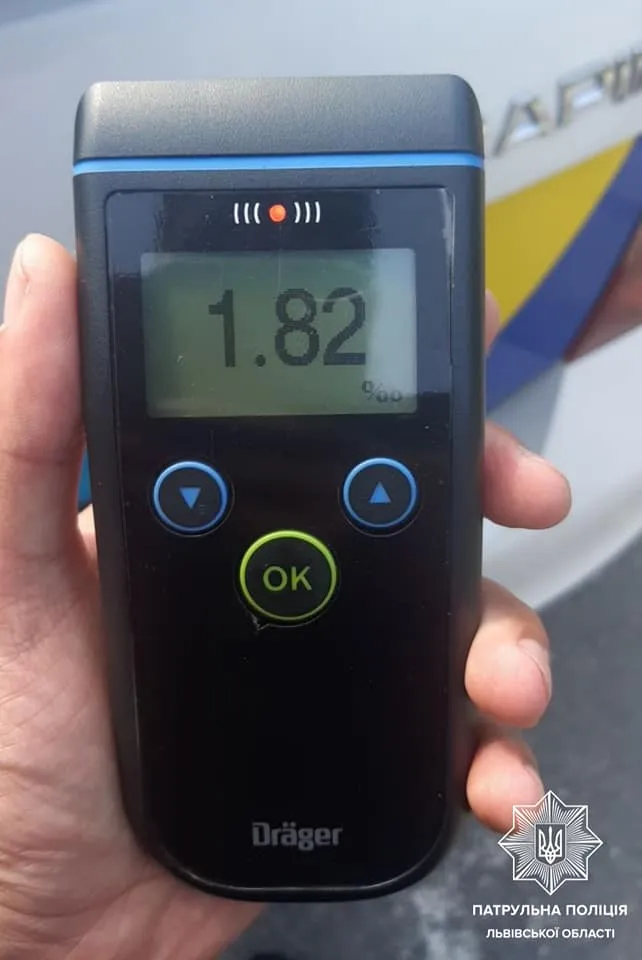 У Львові мотоцикліста двічі за рік спіймали п'яним за кермом: фото У Львові мотоцикліста двічі за рік спіймали п'яним за кермом: фото