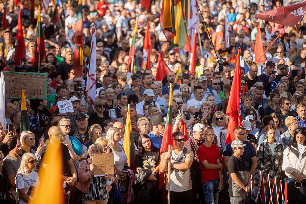 Організаторам протестів у Литві загрожує до 6 років в'язниці