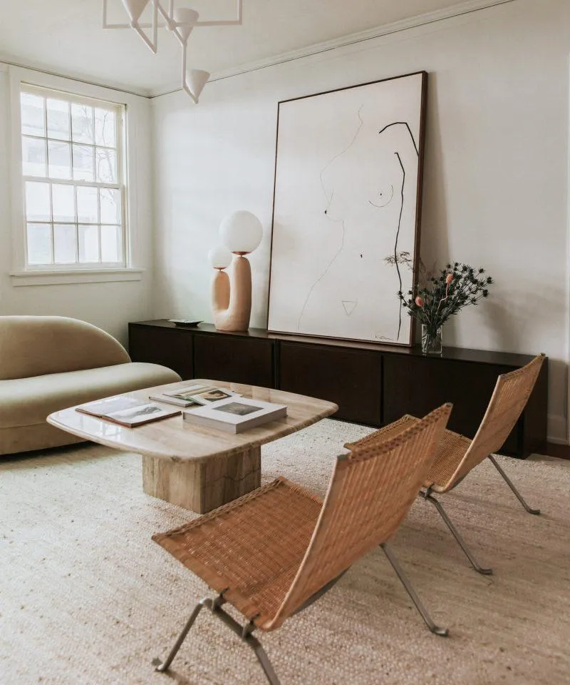 Світлі та затишні вітальні для натхнення Світлі та затишні вітальні для натхнення