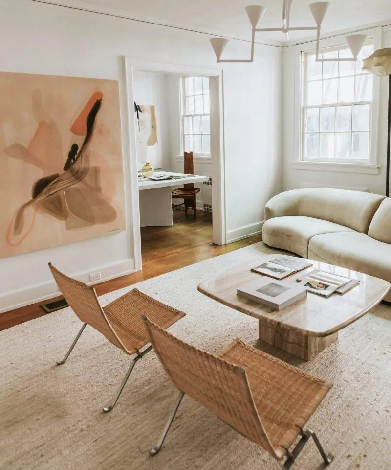 Світлі та затишні вітальні для натхнення Світлі та затишні вітальні для натхнення