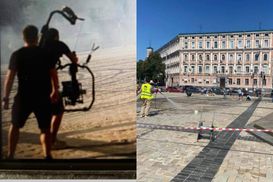 У мережі розповіли, хто міг знімати рекламний дрифт для Red Bull на Софійській площі