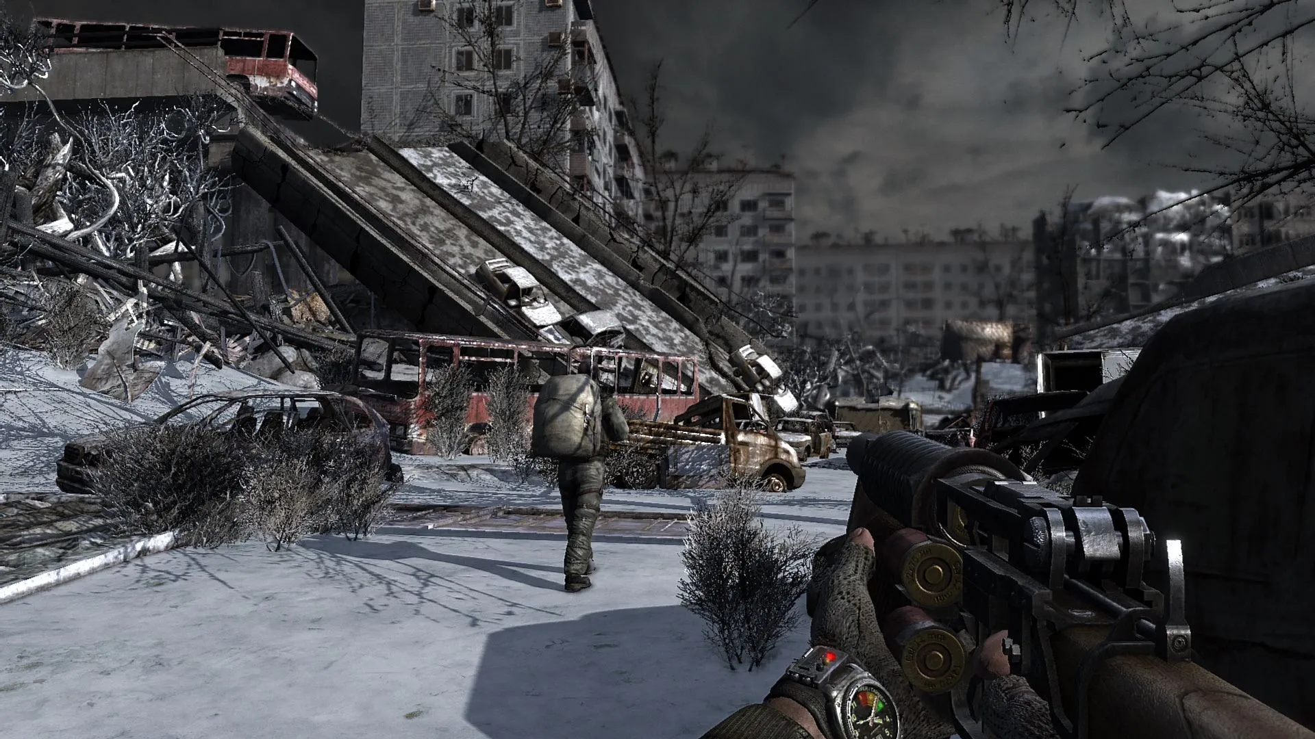 Скриншот з гри Metro 2033