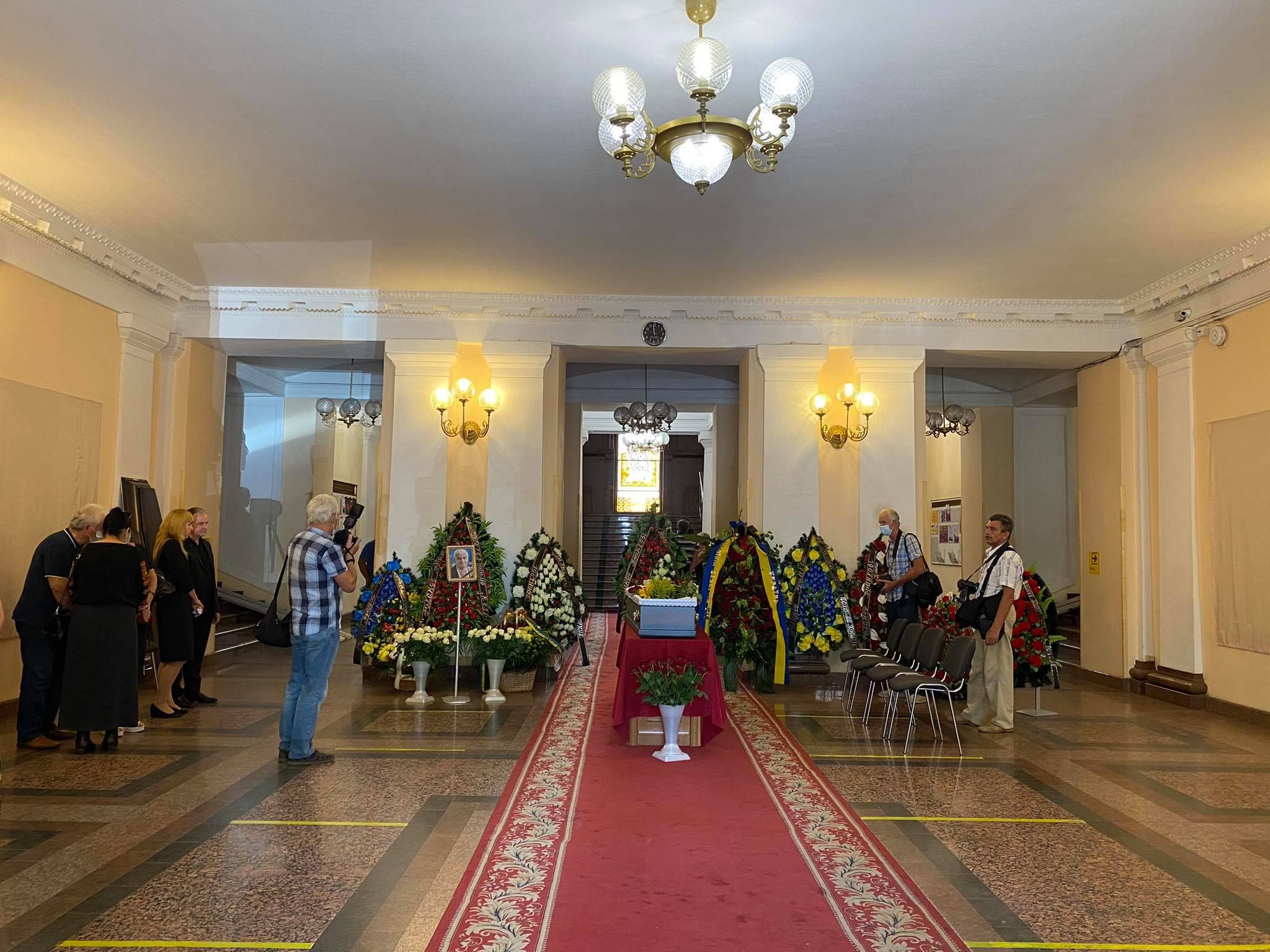 Похорон Роланда Франка у Києві 13 серпня 2021: фото