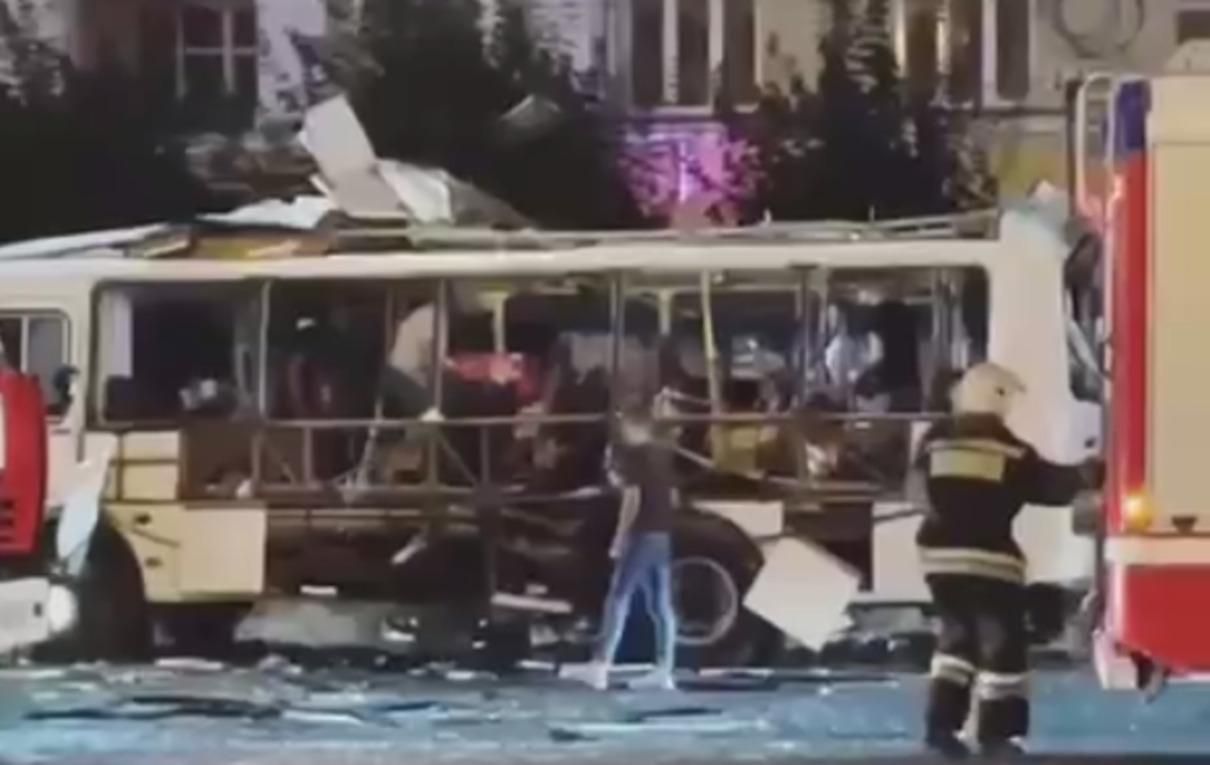 Вибух в автобусі Воронежа міг спричинити предмет під сидінням