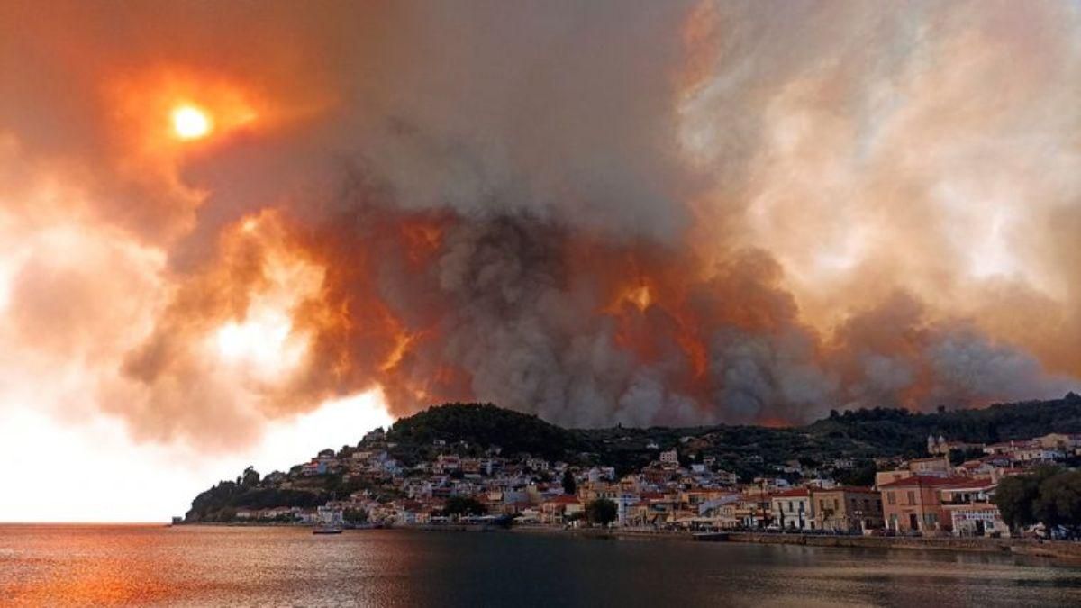 Пострадали ли украинцы во время масштабных пожаров в Греции