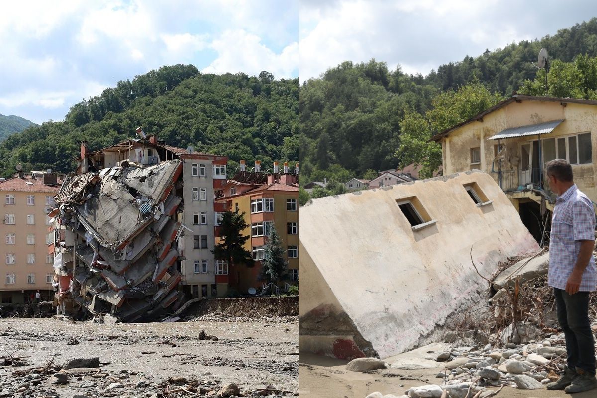 Зона бедствия: количество жертв наводнений в Турции возросло