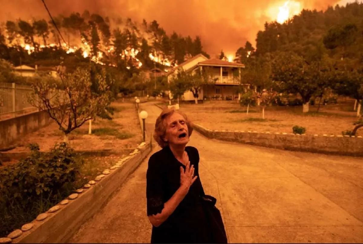 греція пожежі греція пожежі