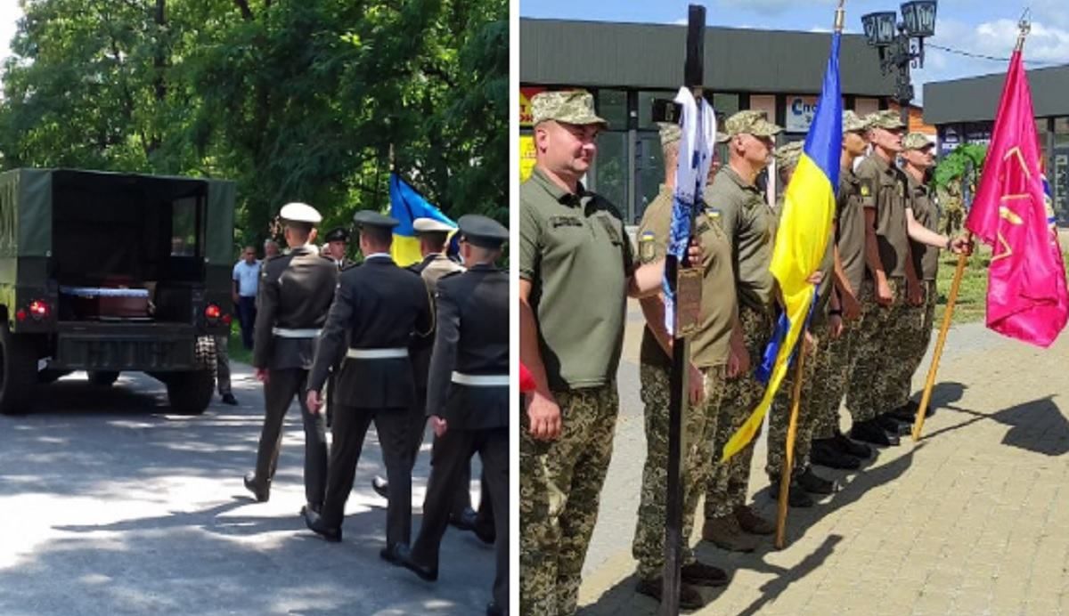 На Житомирщині і Чернігівщині попрощались із загиблими воїнами На Житомирщині і Чернігівщині попрощались із загиблими воїнами
