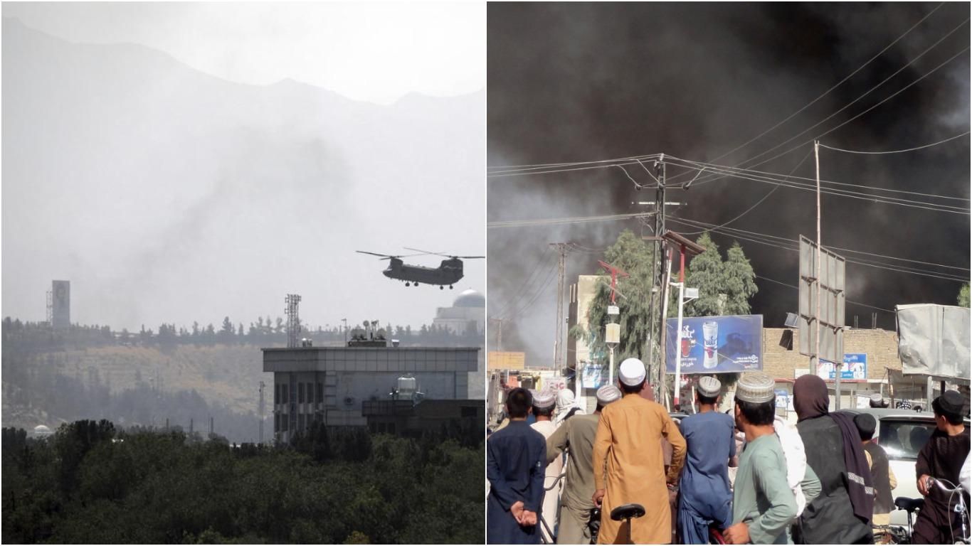 Талибы вошли в Кабул и подняли свои флаги: в столице вооруженные столкновения, – СМИ
