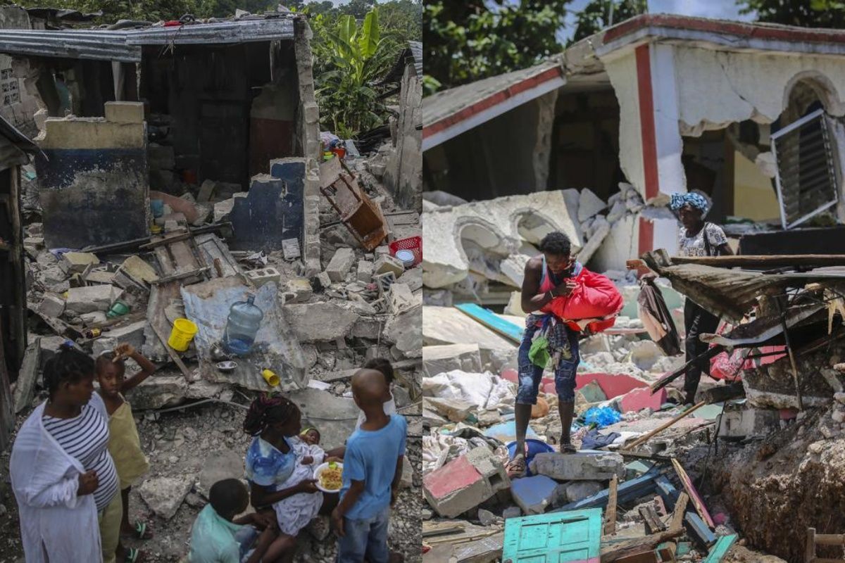 Количество жертв землетрясения на Гаити достигло почти 1300 человек