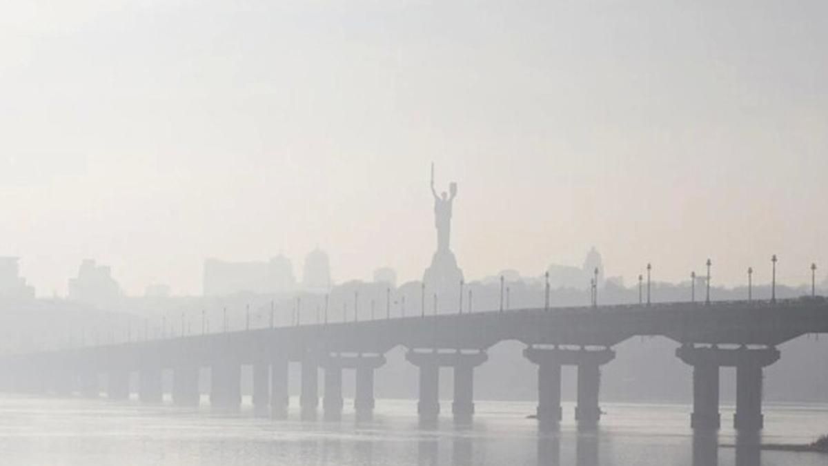 Київ знову у ТОП за рівнем забруднення повітря