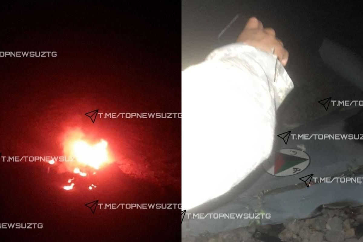 Літак з розпізнавальними знаками ВПС Афганістану впав в Узбекистані Літак з розпізнавальними знаками ВПС Афганістану впав в Узбекистані