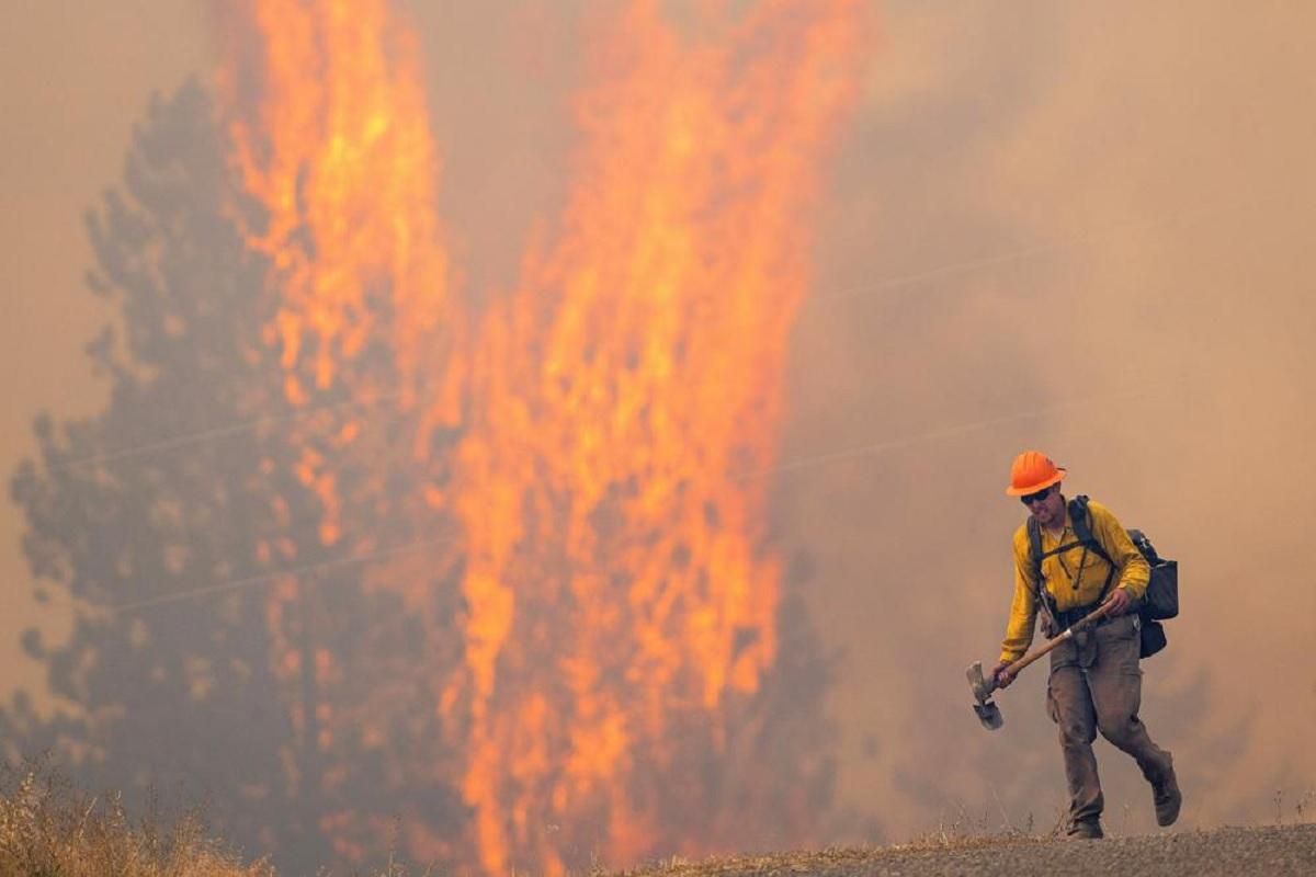 Из-за пожаров в Калифорнии жилые районы под угрозой: тысячи людей эвакуировали