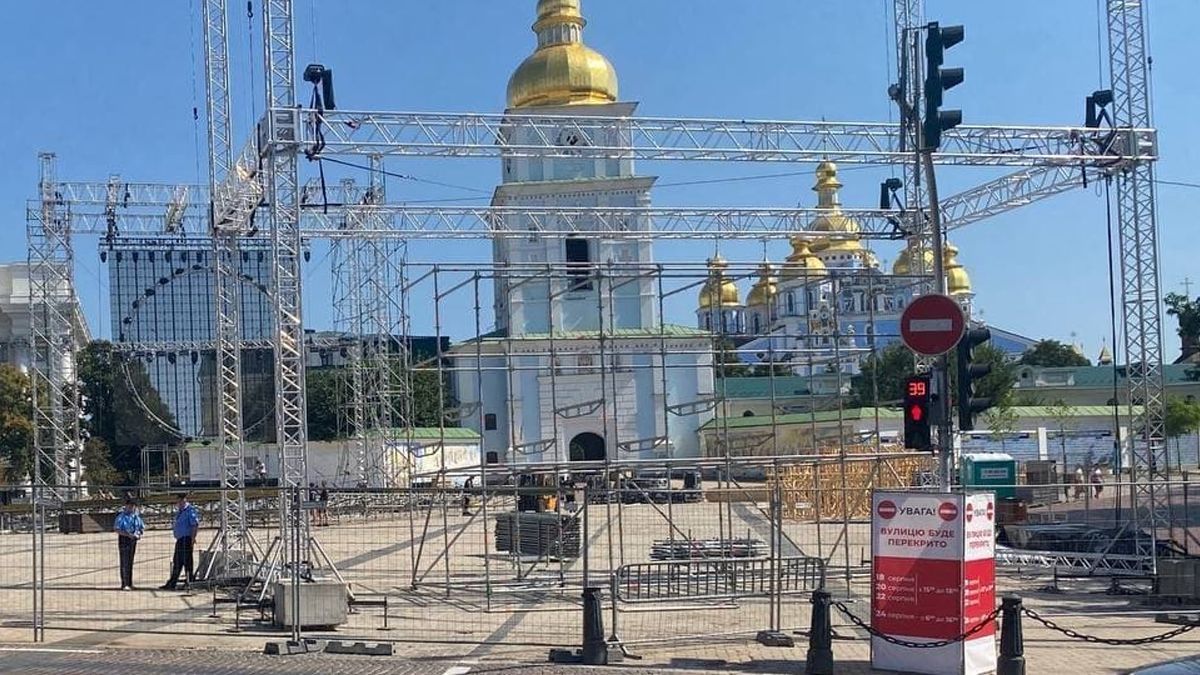 У Києві повним ходом триває підготовка до Дня Незалежності - Новини Києва - Київ