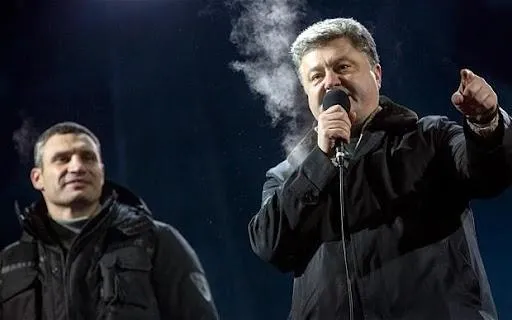 Кличко і Порошенко