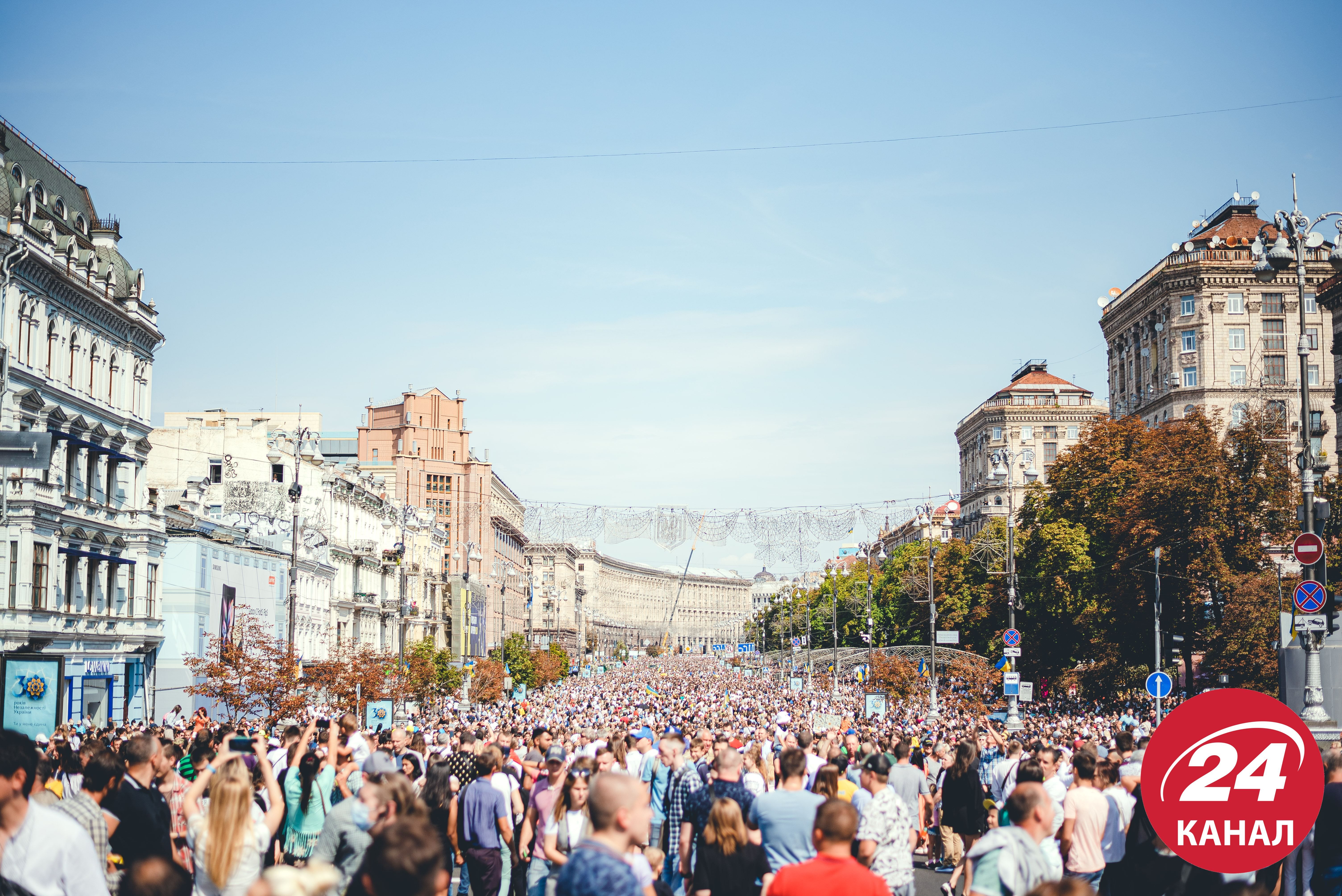 День Незалежності України 2021 у Києві: фото та відео святкування День Незалежності України 2021 у Києві: фото та відео святкування