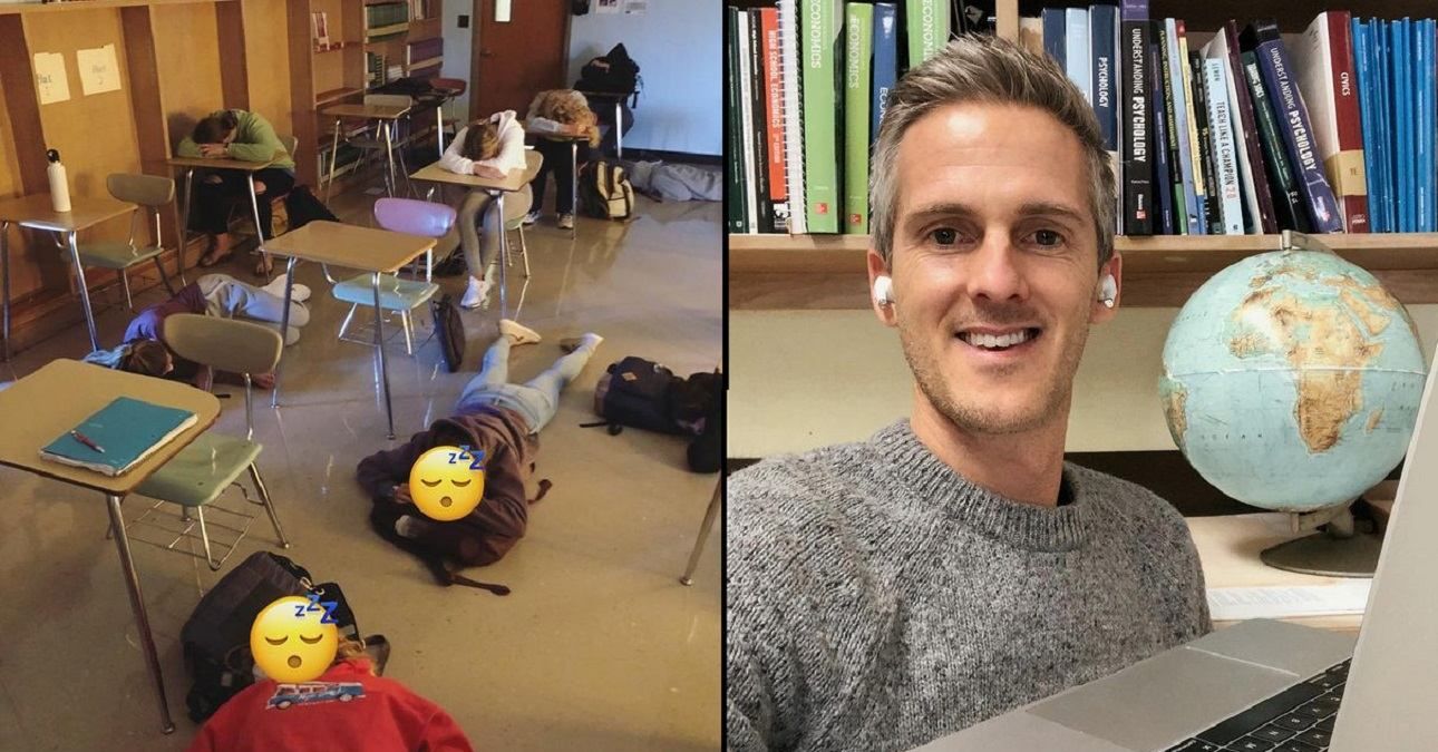 Все для навчання: школярі обожнюють уроки вчителя, бо він дозволяє їм спати за партами - Освіта Все для навчання: школярі обожнюють уроки вчителя, бо він дозволяє їм спати за партами - Освіта