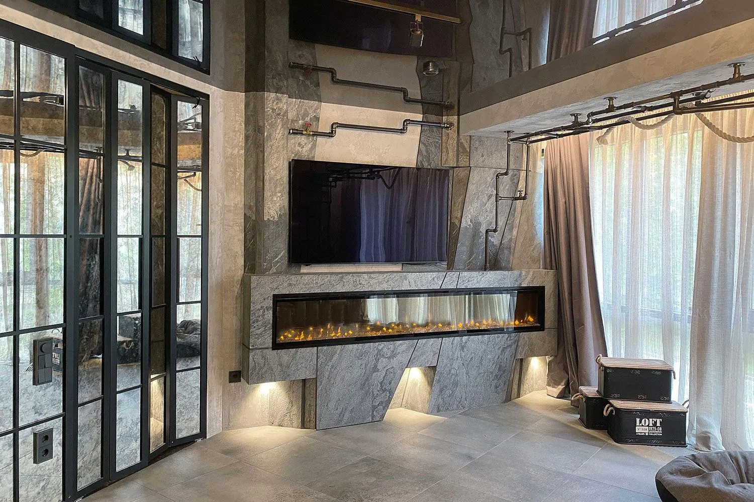 електрокамін з кристалами від ірландської компанії Dimplex електрокамін з кристалами від ірландської компанії Dimplex