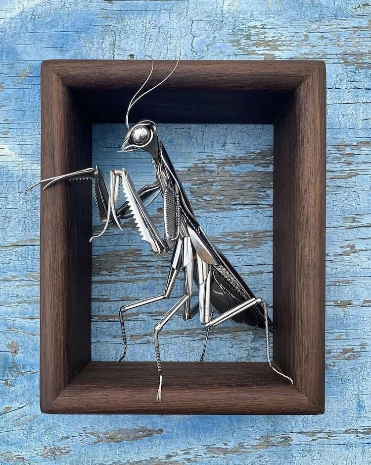 Богомол – справжня гордість американського митця Богомол – справжня гордість американського митця