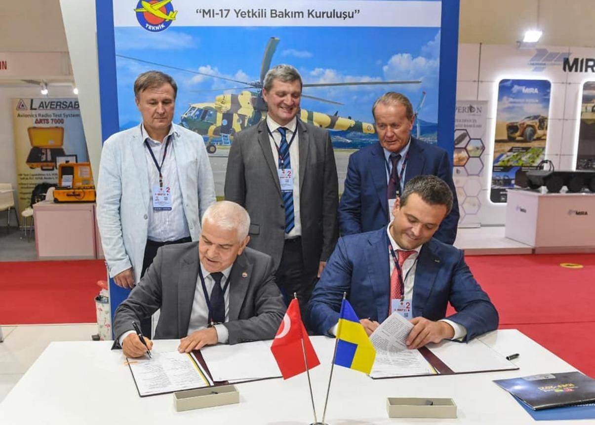 Украина создаст в Турции базу для ремонта военных вертолетов Украина создаст в Турции базу для ремонта военных вертолетов