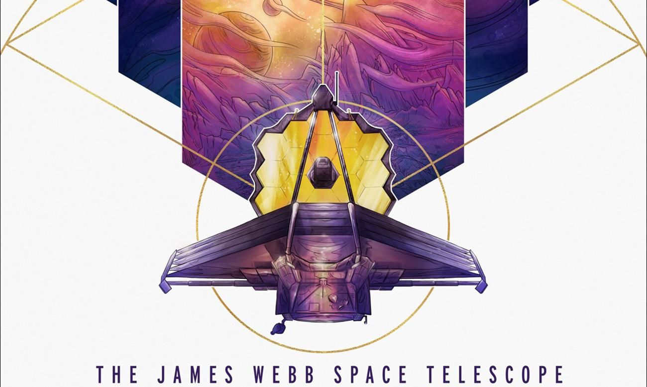 NASA опубликовало постер с космическим телескопом, который никак не достигнет космоса