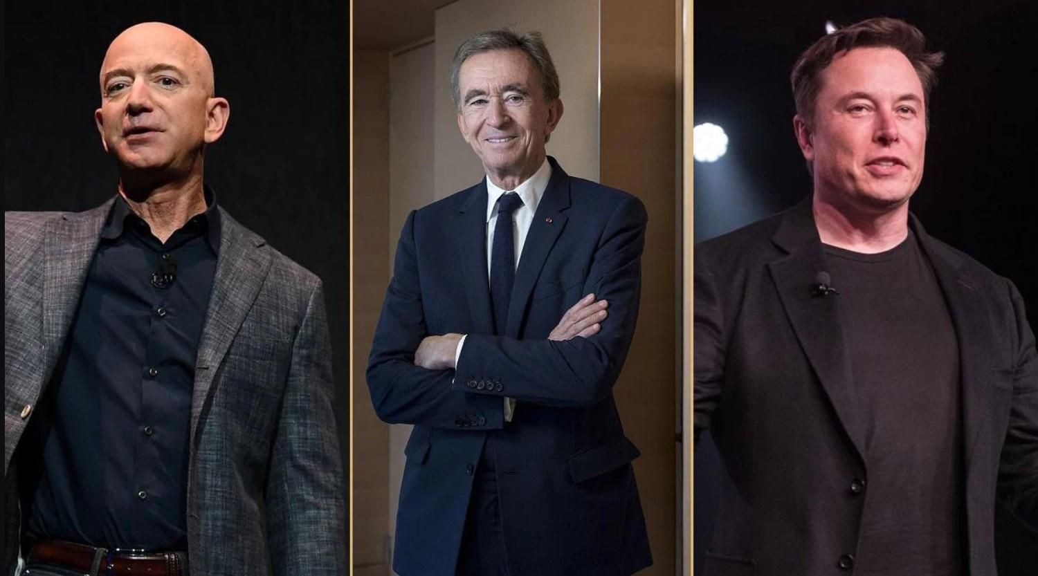 Forbes: Безос та Маск знову лідери рейтингу Forbes: Безос та Маск знову лідери рейтингу