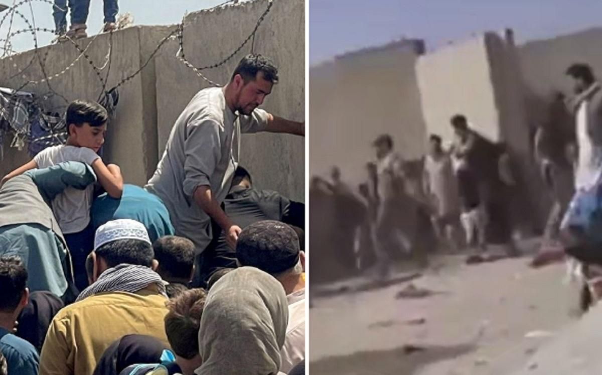 Хаос в аэропорту Кабула продолжается: талибы указали людям без паспортов и виз покинуть аэродром Хаос в аэропорту Кабула продолжается: талибы указали людям без паспортов и виз покинуть аэродром