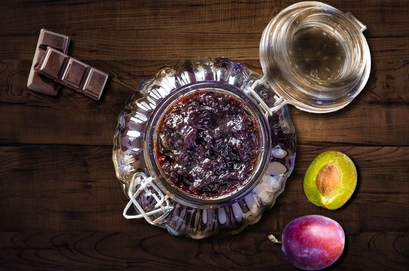 Сливовое варенье со вкусом шоколада