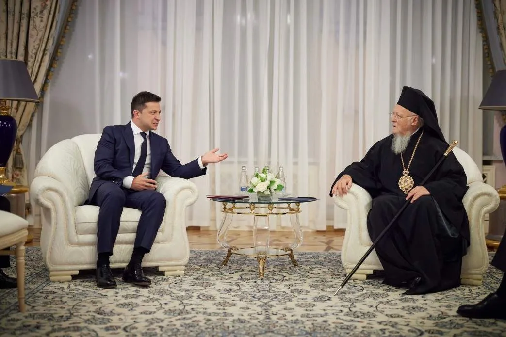 Президент Зеленський зустрівся зі Вселенським патріархом Варфоломієм