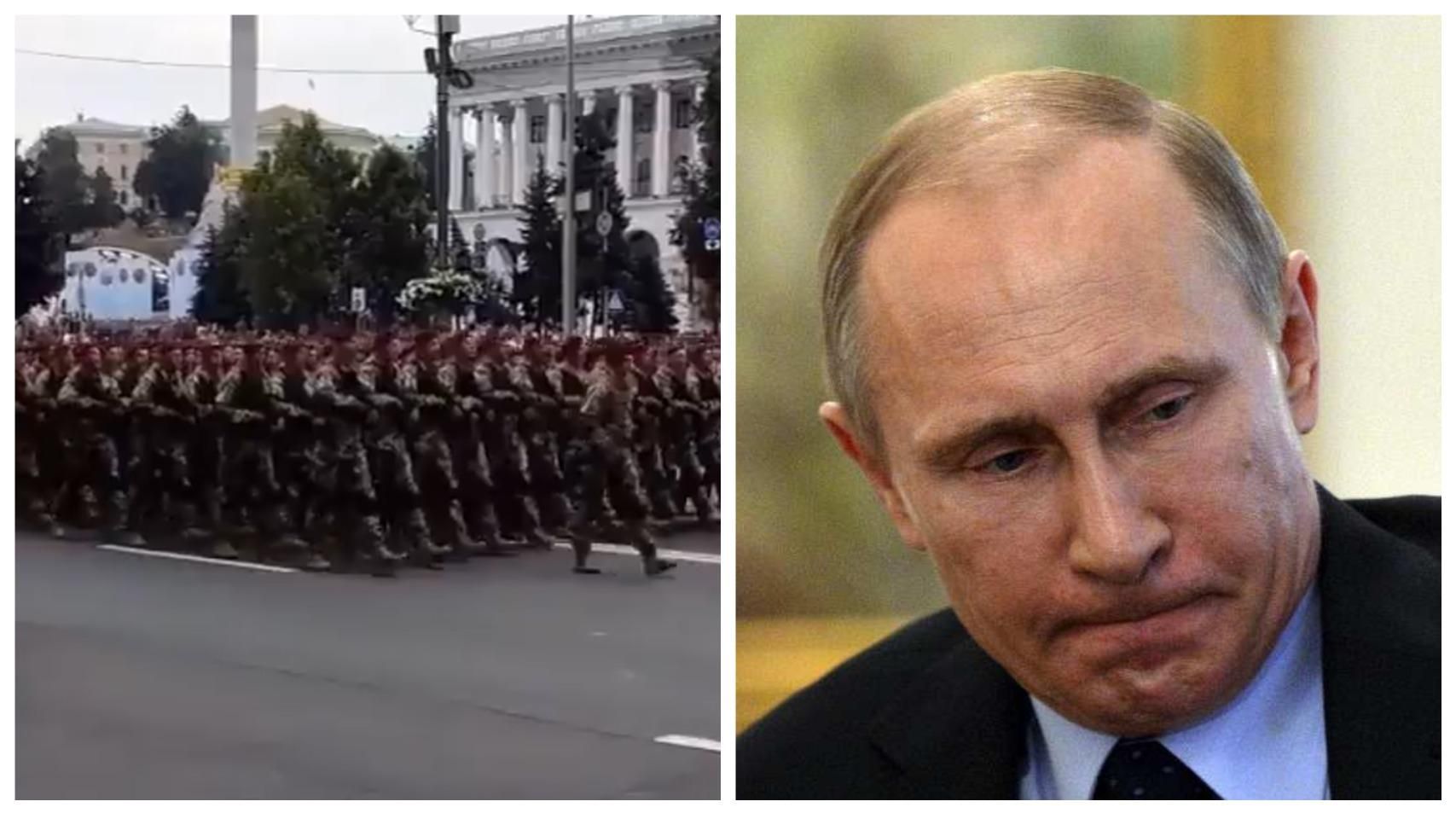 "Путін – х**ло": військові на репетиції параду знову згадали агресора - 24 Канал