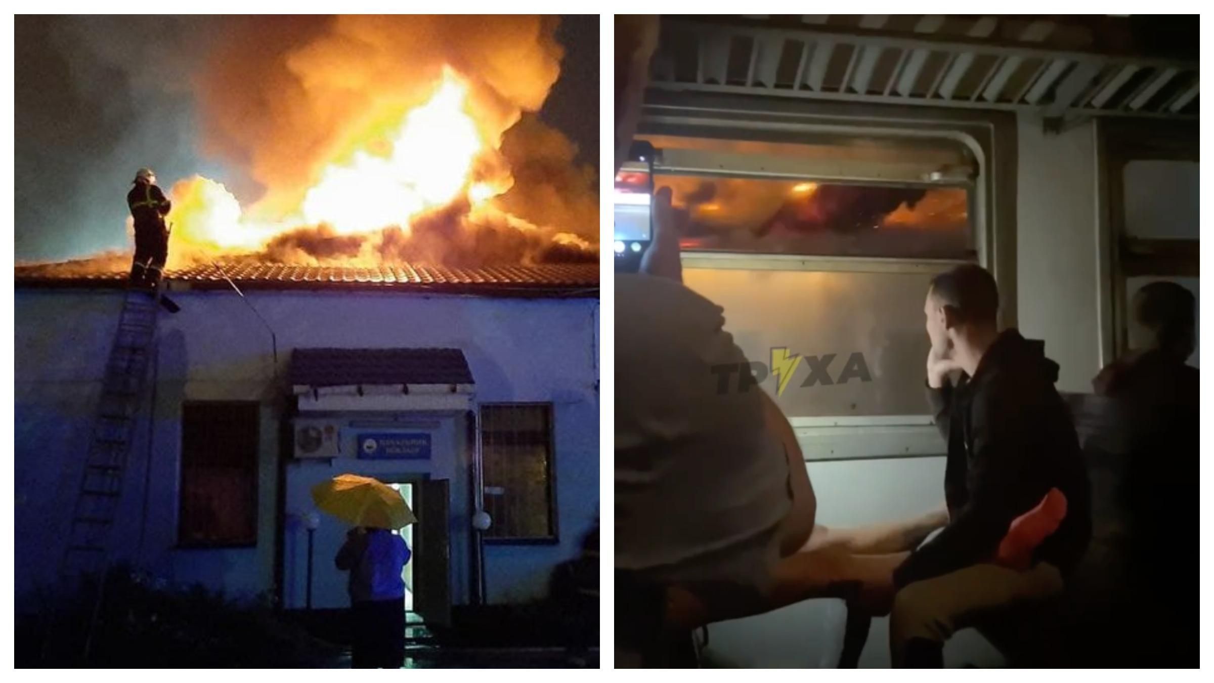 Видно було з потягів: у Харкові горіла адмінбудівля вокзалу – фото й відео з місця пожежі - Новини Харків - 24 Канал Видно було з потягів: у Харкові горіла адмінбудівля вокзалу – фото й відео з місця пожежі - Новини Харків - 24 Канал