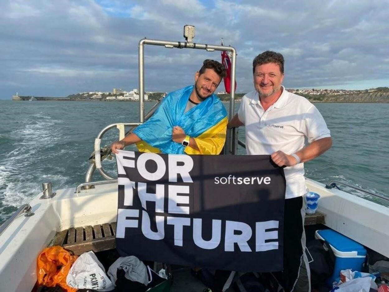 Львовянин покорил Ла-Манш в честь 30-летия Украины: чрезвычайные фото Львовянин покорил Ла-Манш в честь 30-летия Украины: чрезвычайные фото