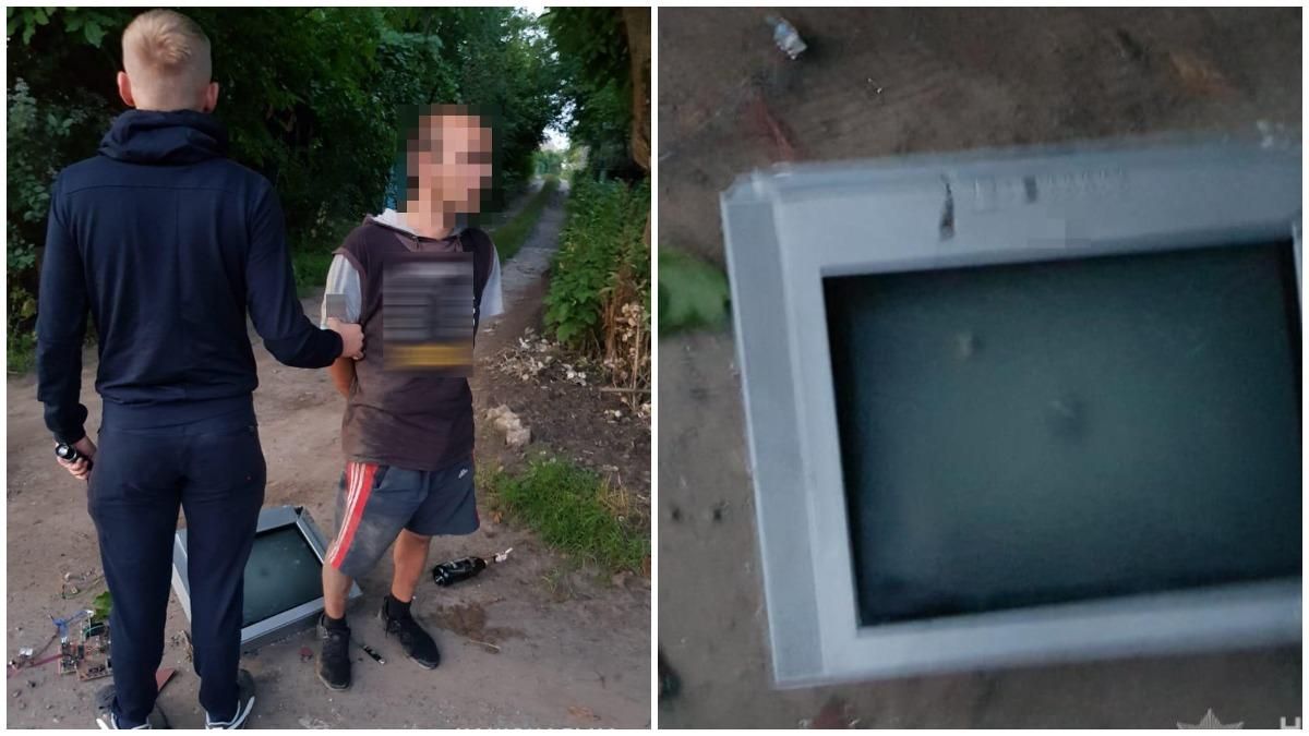 У Луцьку затримали чоловіка з викраденим телевізором у руках - Новини Луцька - 24 Канал У Луцьку затримали чоловіка з викраденим телевізором у руках - Новини Луцька - 24 Канал