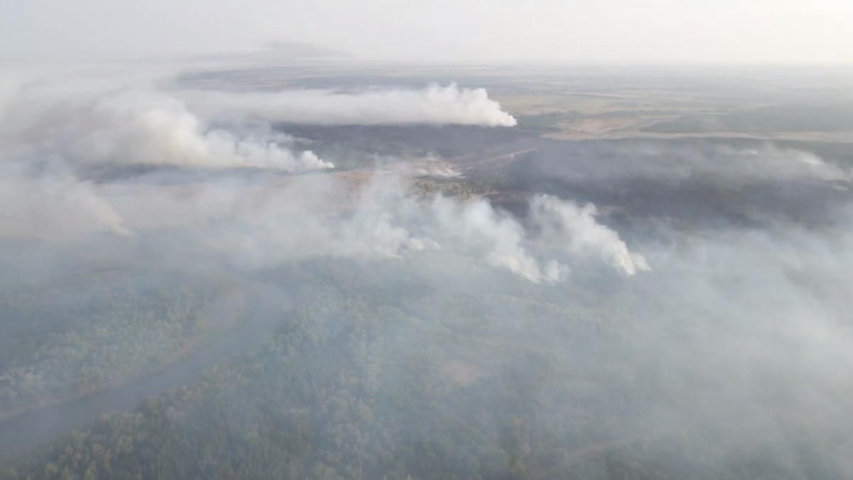 У Росії масштабні пожежі охопили національний парк: рух поїздів призупинили - Новини росії - 24 Канал