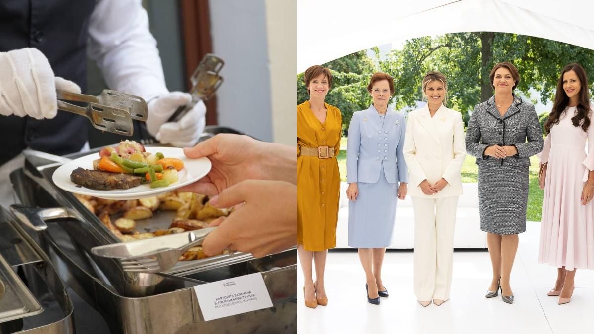 СМИ показали, чем кормят на саммите первых леди и джентльменов: фото с мероприятия СМИ показали, чем кормят на саммите первых леди и джентльменов: фото с мероприятия