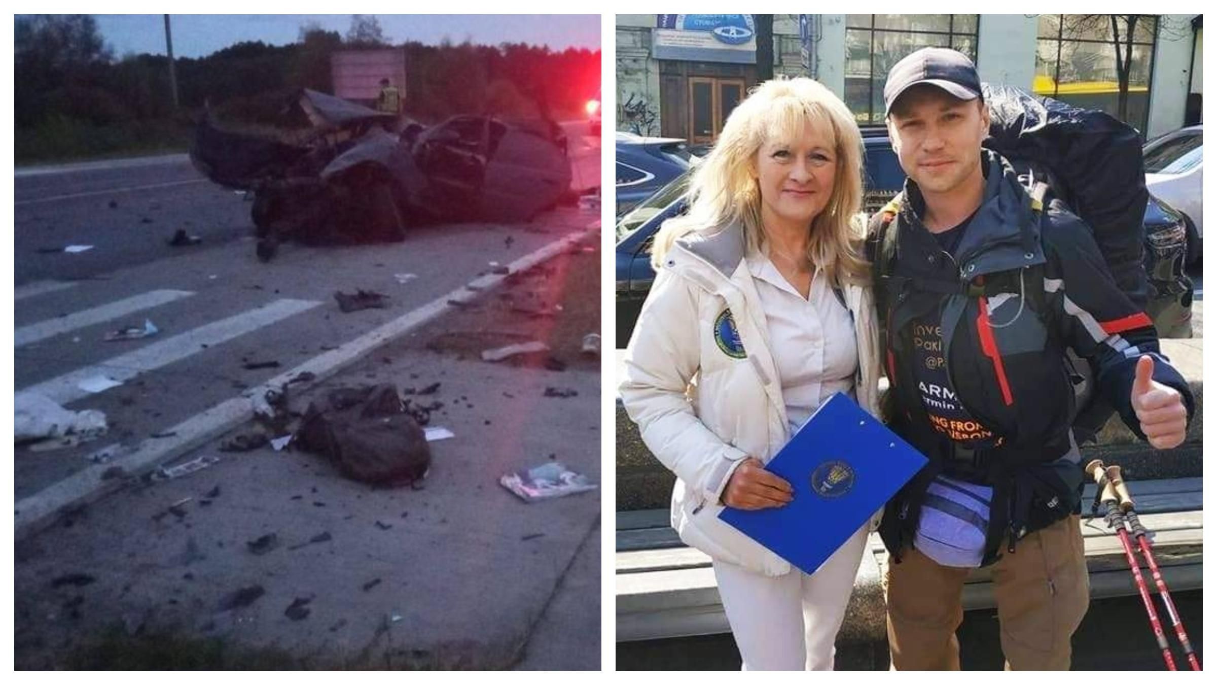 В ДТП на Житомирщине погиб украинец, который пешком прошел от Киева до Лиссабона - Новости Житомира - 24 Канал В ДТП на Житомирщине погиб украинец, который пешком прошел от Киева до Лиссабона - Новости Житомира - 24 Канал