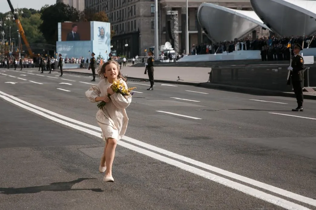 Дівчинка на Майдані