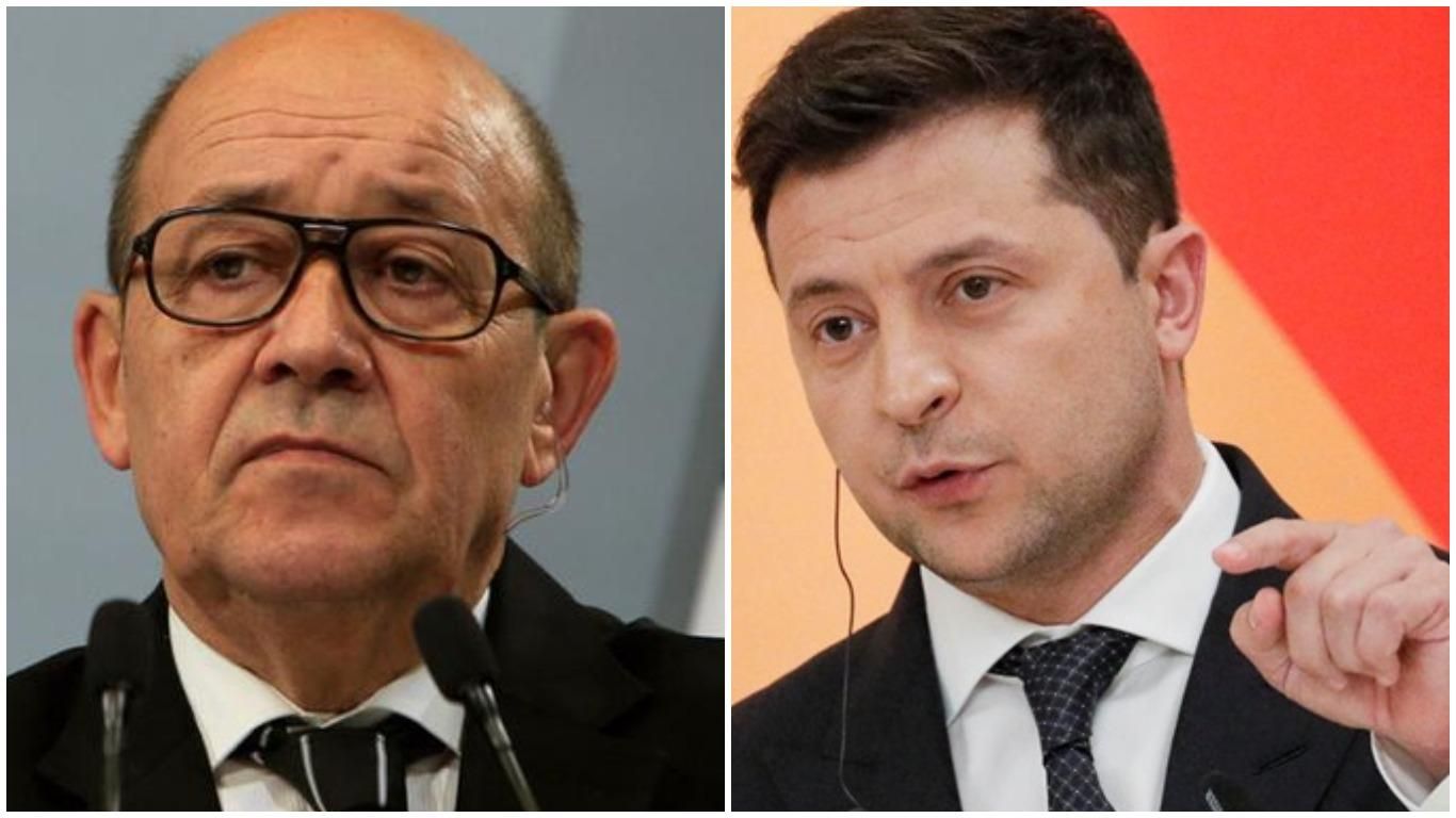 Тиск на Росію повинен зберігатись: Зеленський провів розмову з главою МЗС Франції - 24 Канал Тиск на Росію повинен зберігатись: Зеленський провів розмову з главою МЗС Франції - 24 Канал