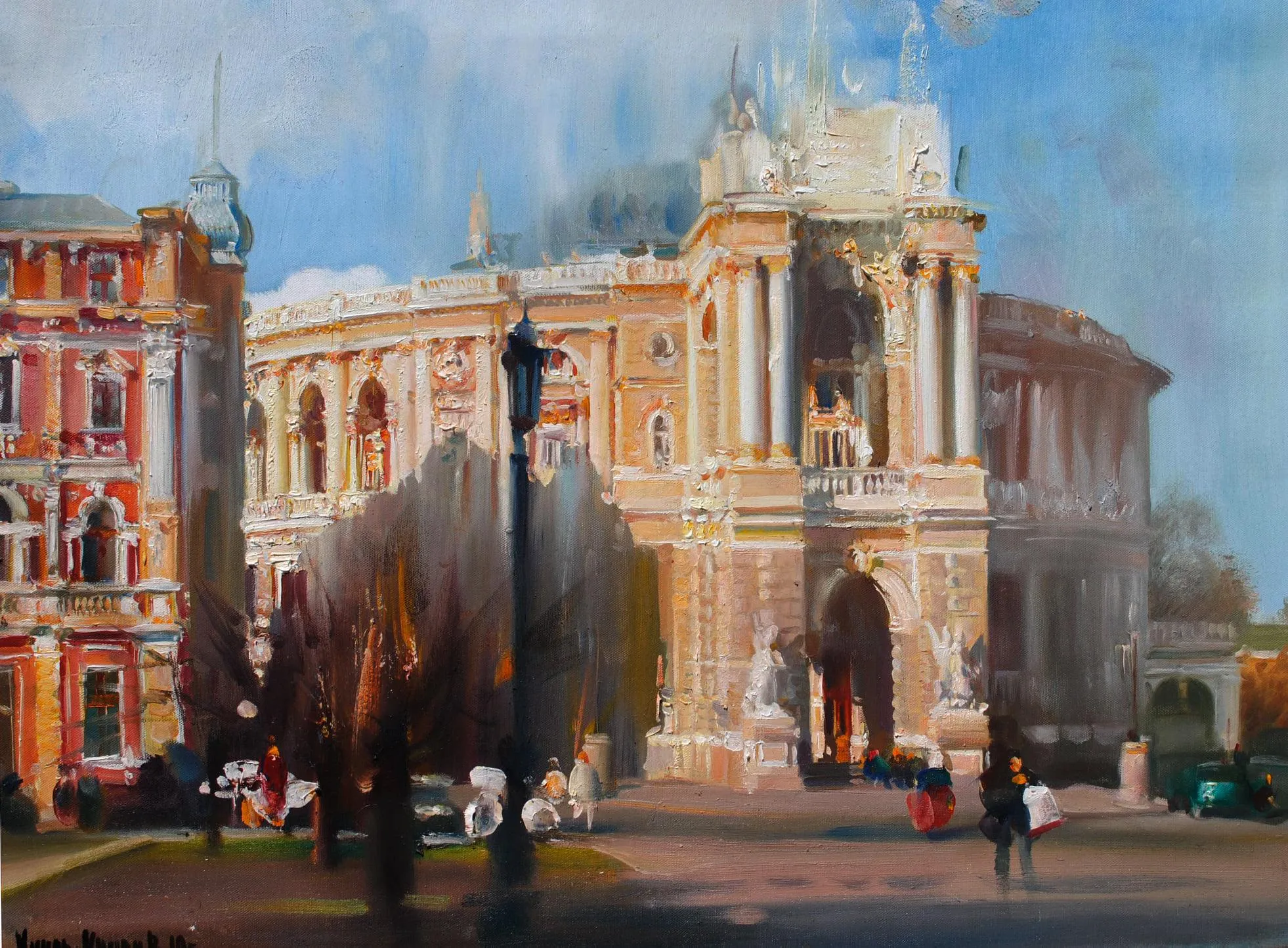 Картина Оперного театру в Одесі Картина Оперного театру в Одесі