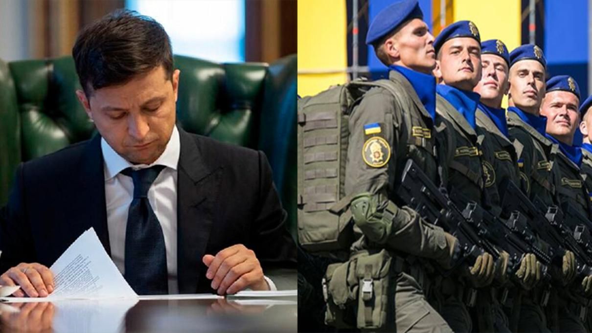 Зеленський присвоїв почесні найменування частинам Нацгвардії - Україна новини - 24 Канал Зеленський присвоїв почесні найменування частинам Нацгвардії - Україна новини - 24 Канал