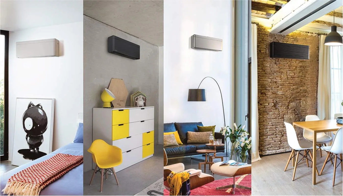 Кондиціонери Daikin випускаються в різних кольорових рішеннях Кондиціонери Daikin випускаються в різних кольорових рішеннях