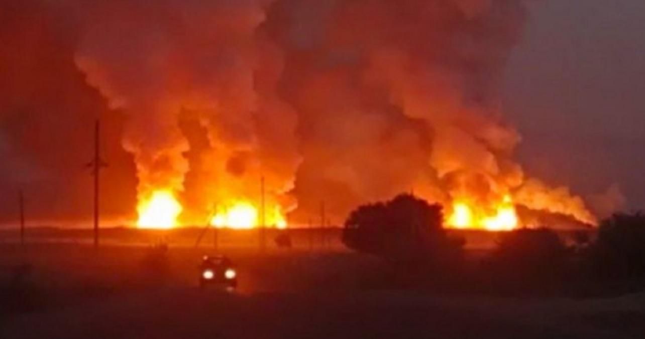 Мощные взрывы на военном складе в Казахстане: погибли 4 военных Мощные взрывы на военном складе в Казахстане: погибли 4 военных