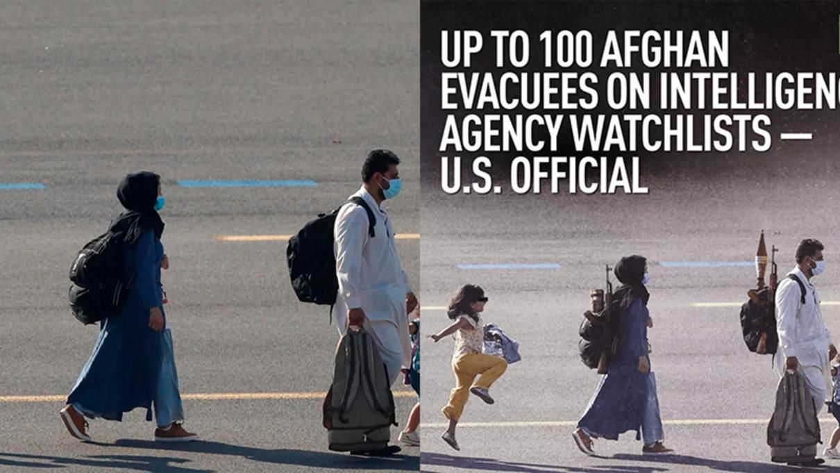 Пропагандисти Путіна домалювали біженцям з Афганістану автомати і гранатомети - 24 Канал Пропагандисти Путіна домалювали біженцям з Афганістану автомати і гранатомети - 24 Канал