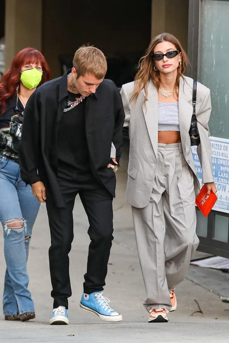 Модний образ Джастіна та Гейлі Бібер / Фото Elle