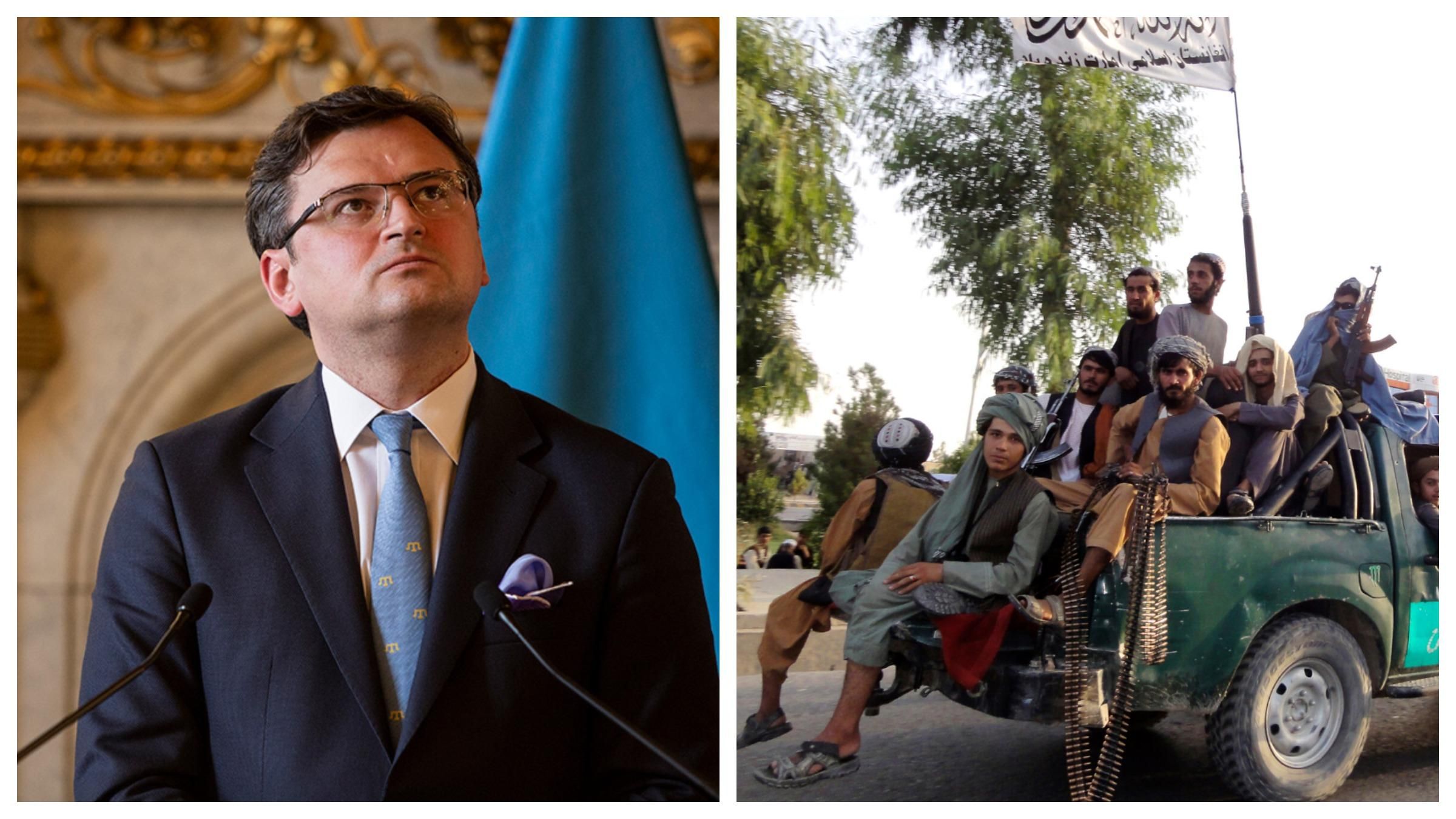 Кулеба запевнив, що в України не може бути жодних відносин з "Талібаном" - 24 Канал Кулеба запевнив, що в України не може бути жодних відносин з "Талібаном" - 24 Канал