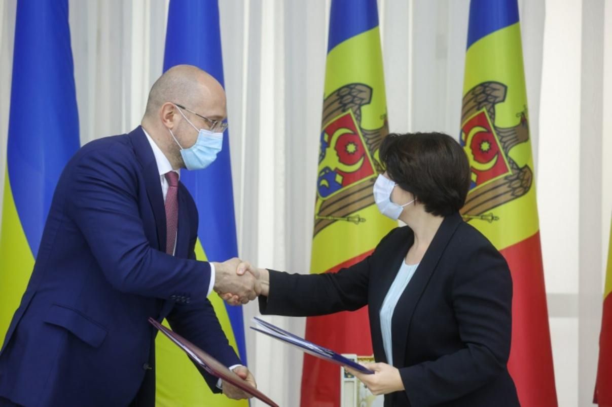 Украина и Молдова внесли изменения в соглашение о свободной торговле